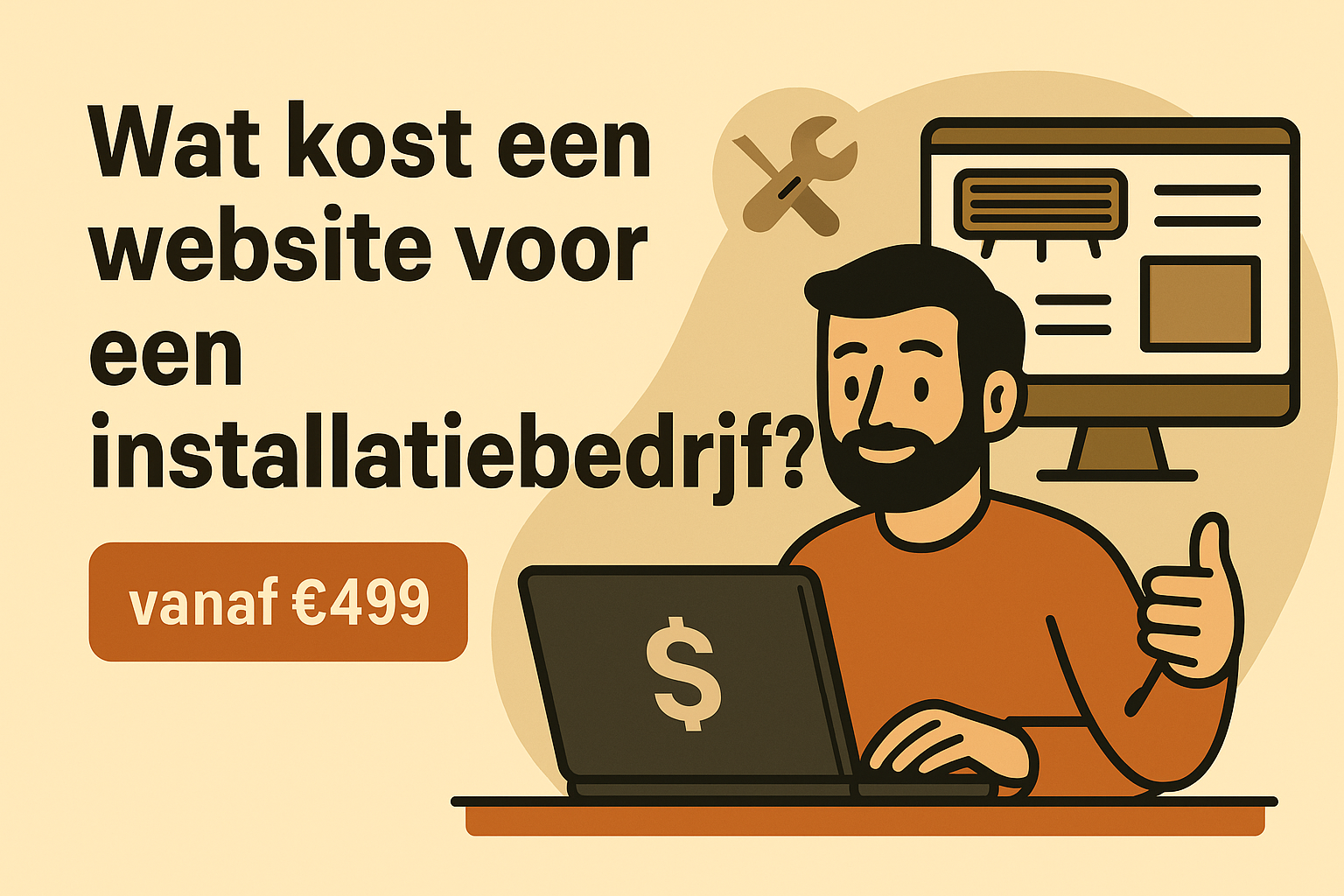 Wat kost een website voor een installatiebedrijf?